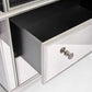 Danielle Chest of Drawers in Antique Gold Glass