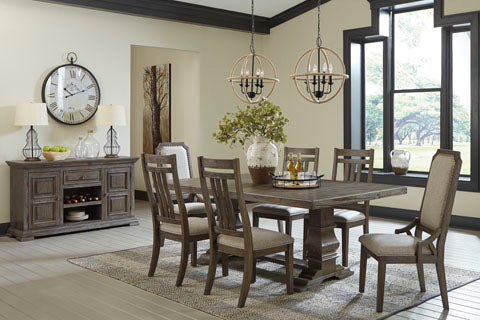 Wyndahl Dining Table and 6 Chairs by Ashley Signature
