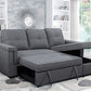 Dawn Grey Sofa Bed with Storage